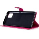 Hoesje geschikt voor Samsung Galaxy M12 hoesje bookcase Roze van LuxeBass