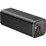 Powerbank, externe accu, AC 31200mAh 100W, zelf oplader met USB-aansluiting, universele powerstation reislader voor MacBook, laptops, smartphone, tablet, HP, Dell, Lenovo