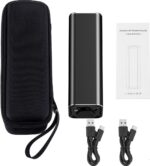 Powerbank, externe accu, AC 31200mAh 100W, zelf oplader met USB-aansluiting, universele powerstation reislader voor MacBook, laptops, smartphone, tablet, HP, Dell, Lenovo