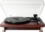 Vinyl Platenspeler Draaitafel - Retro Platenspeler speakker 33/45/78 Speed met Bluetooth MDY-1305A