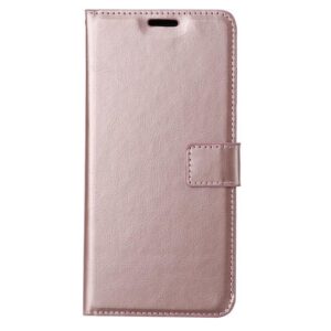 Boekhoesje geschikt voor Motorola Moto E6i/E6S - Rosegoud