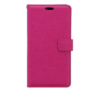 Boekhoesje geschikt voor Motorola Moto E6i/E6S - Roze