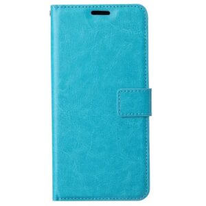 Boekhoesje geschikt voor Motorola Moto E6i/E6S - Turquoise