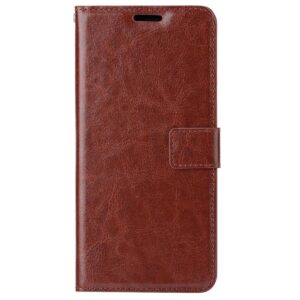 Boekhoesje geschikt voor Motorola Moto G100 - Bruin