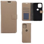 Boekhoesje geschikt voor Motorola Moto G100 - Goud