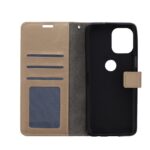 Boekhoesje geschikt voor Motorola Moto G100 - Goud