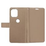Boekhoesje geschikt voor Motorola Moto G100 - Goud
