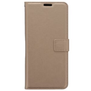 Boekhoesje geschikt voor Motorola Moto G100 - Goud