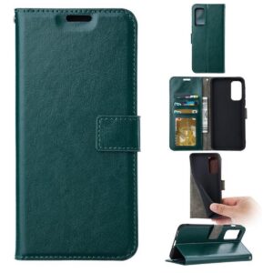 Boekhoesje geschikt voor Motorola Moto G100 - Groen