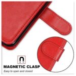 Boekhoesje geschikt voor Motorola Moto G100 - Rood