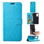 Boekhoesje geschikt voor Motorola Moto G100 - Turquoise