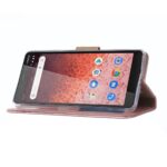 Boekhoesje geschikt voor Nokia 1 Plus - Rosegoud
