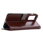 Boekhoesje geschikt voor Nokia 1.4 - Bruin