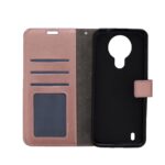 Boekhoesje geschikt voor Nokia 1.4 - Rosegoud