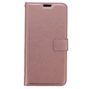 Boekhoesje geschikt voor Nokia 1.4 - Rosegoud