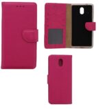 Boekhoesje geschikt voor Nokia 3 - Roze