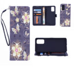 Boekhoesje geschikt voor Oppo Find X2 Pro - Butterflies And Flowers 3D