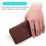 Boekhoesje geschikt voor Oppo Find X3 Lite - Bruin