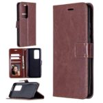 Boekhoesje geschikt voor Oppo Find X3 Lite - Bruin