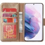 Boekhoesje geschikt voor Oppo Find X3 Lite - Goud