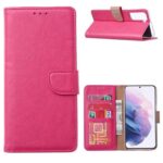 Boekhoesje geschikt voor Oppo Find X3 Lite - Roze