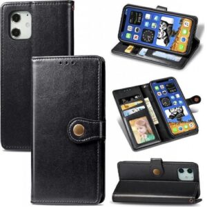 Boekhoesje geschikt voor Oppo Find X3 Lite - Zwart