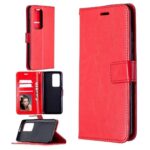 Boekhoesje geschikt voor Oppo Find X3 Neo - Rood