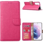 Boekhoesje geschikt voor Oppo Find X3 Neo - Roze