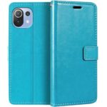 Boekhoesje geschikt voor Poco F3 - Turquoise