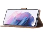 Boekhoesje geschikt voor Samsung Galaxy S21FE - Goud