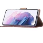 Boekhoesje geschikt voor Samsung Galaxy S21FE - Rosegoud