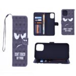 Boekhoesje met print geschikt voor Apple iPhone 12 Pro - Don't Touch My Phone 3D