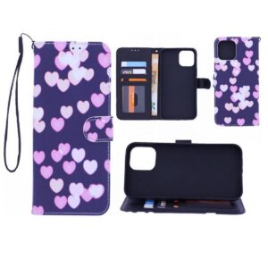 Boekhoesje met print geschikt voor Apple iPhone 12 Pro Max - Hearts