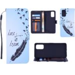 Boekhoesje met print geschikt voor Motorola G9 - Love To Dream