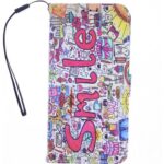 Boekhoesje met print geschikt voor Motorola G9 - Smile Graffiti