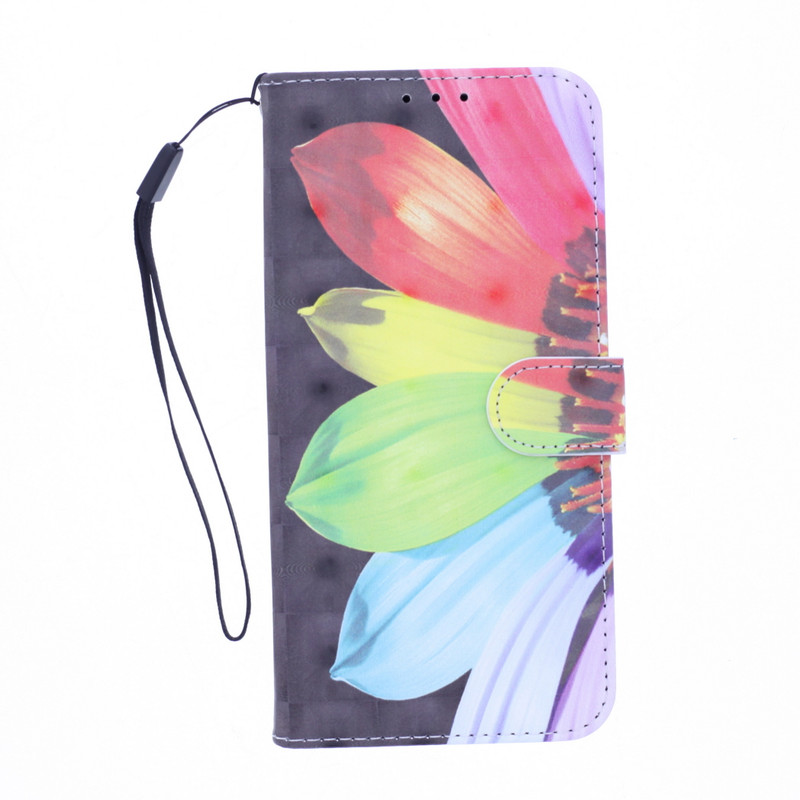 Boekhoesje met print geschikt voor Motorola Moto G10 - Flower 3D
