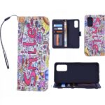 Boekhoesje met print geschikt voor Motorola Moto G100 - Smile Graffiti