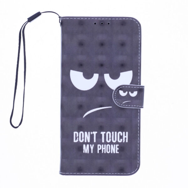 Boekhoesje met print geschikt voor Motorola Moto G50 - Don't Touch My Phone 3D