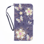 Boekhoesje met print geschikt voor Nokia 5.4 - Butterflies And Flowers 3D