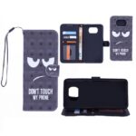 Boekhoesje met print geschikt voor Nokia 5.4 - Don't Touch My Phone 3D