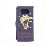 Boekhoesje met print geschikt voor Nokia 5.4 - Don't Touch My Phone Duck 3D