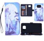 Boekhoesje met print geschikt voor Nokia 5.4 - Wolf