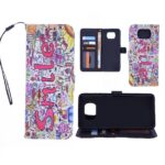 Boekhoesje met print geschikt voor Nokia G10 - Smile Graffiti