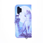 Boekhoesje met print geschikt voor Oppo A5 (2020);OPPO A9 (2020) - Wolf