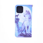 Boekhoesje met print geschikt voor OPPO A73 - Wolf