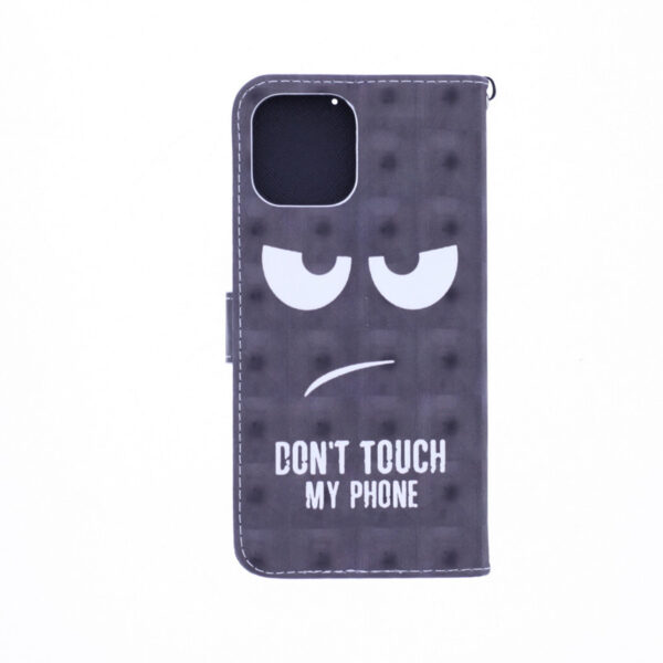 Boekhoesje met print geschikt voor OPPO Reno 4Z - Don't Touch My Phone 3D