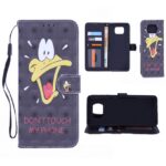 Boekhoesje met print geschikt voor Poco X3 - Don't Touch My Phone Duck 3D