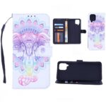 Boekhoesje met print geschikt voor Samsung Galaxy A42 - Elephant 3D