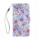 Boekhoesje met print geschikt voor Samsung Galaxy A42 - Flowers