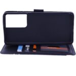 Boekhoesje met print geschikt voor Samsung Galaxy S21 Ultra - Don't Touch My Phone Duck 3D